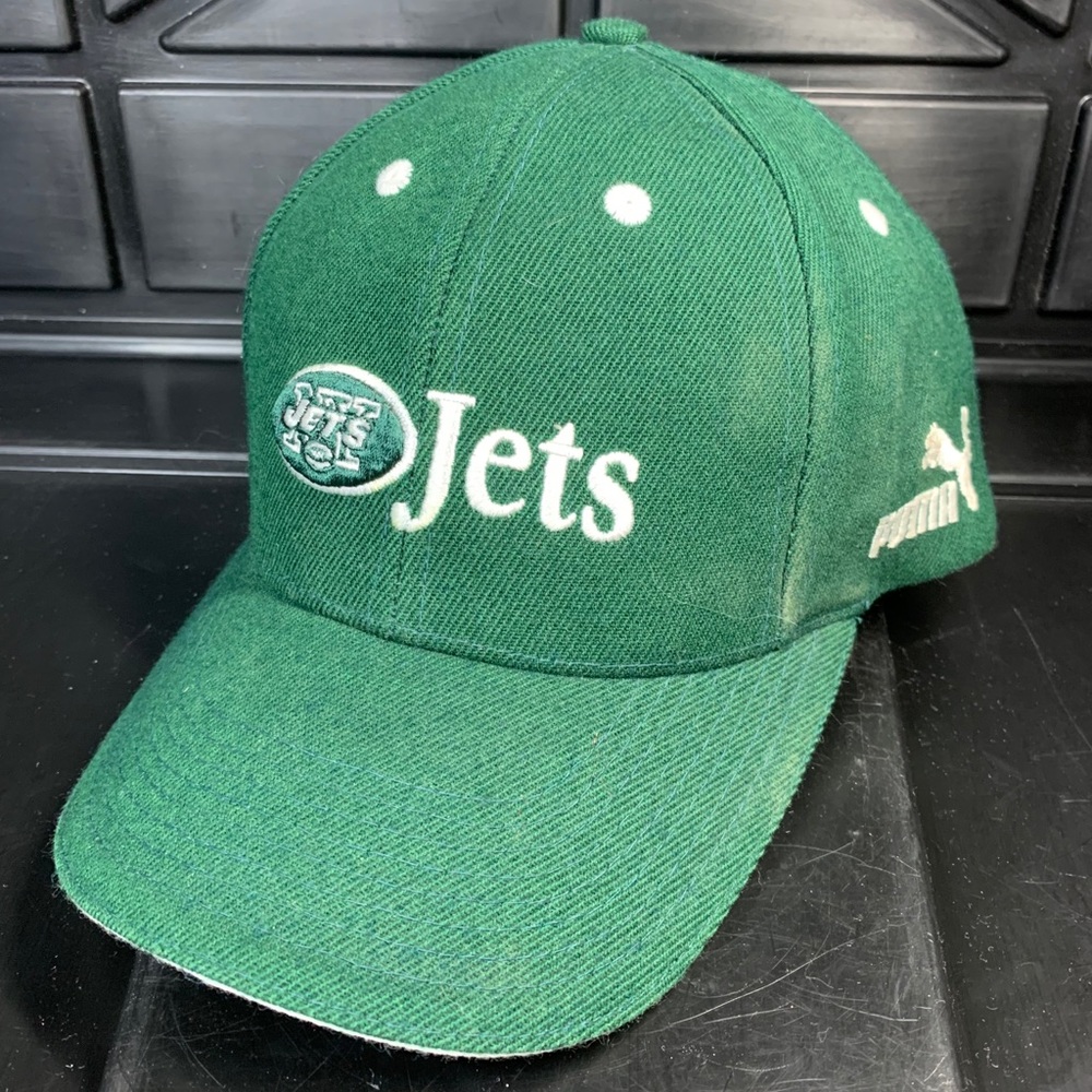 New York Jets Puma Pro Line Football Nfl Cap Hat